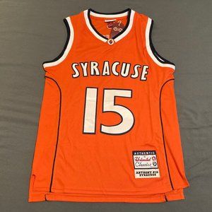 Carmelo Anthony #15 Syracuse Basketball Jersey - Unlimited Classics - Mens Small